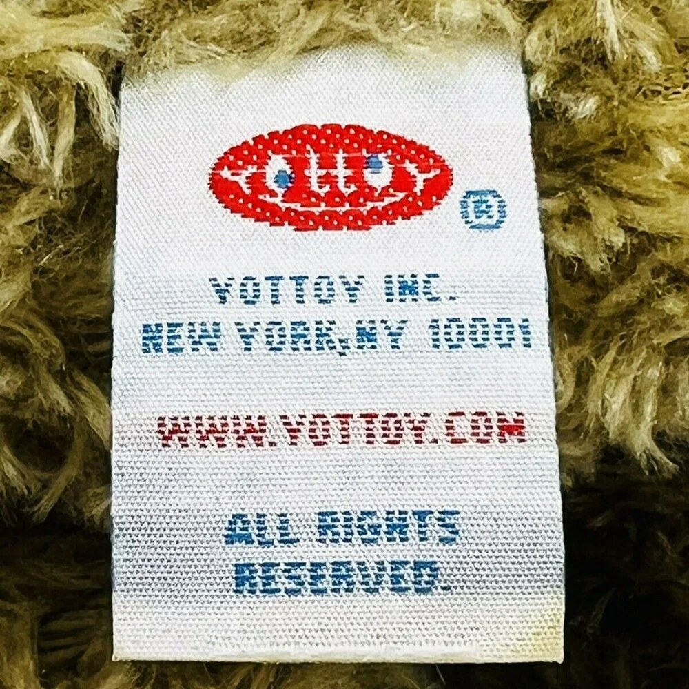 Yottoy My First Paddington Bear Plush Yellow‎ Hat Blue Jacket 8 inch Stuffed